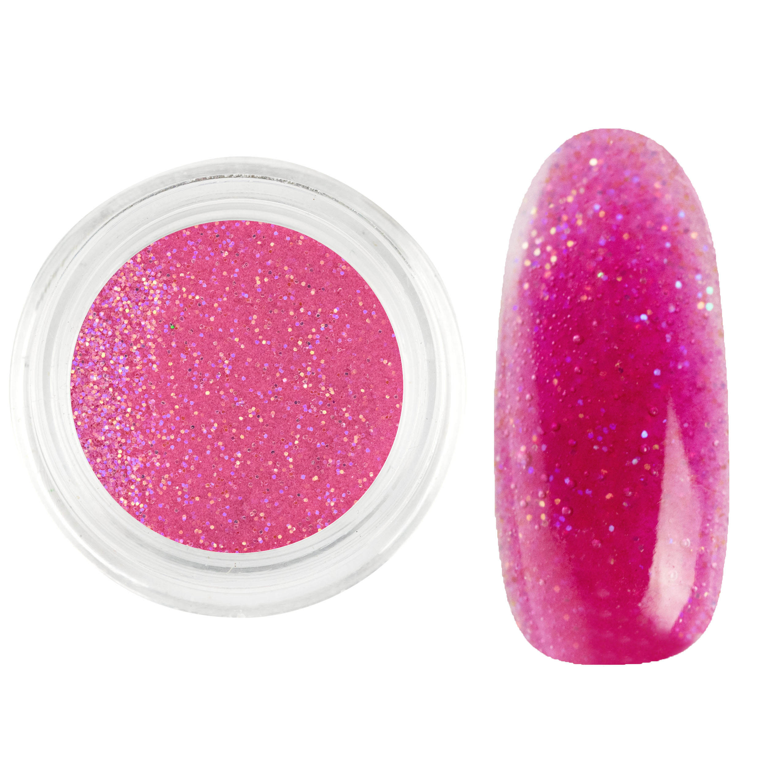 AKRYL do zdobień 29 glitter raspberry pink