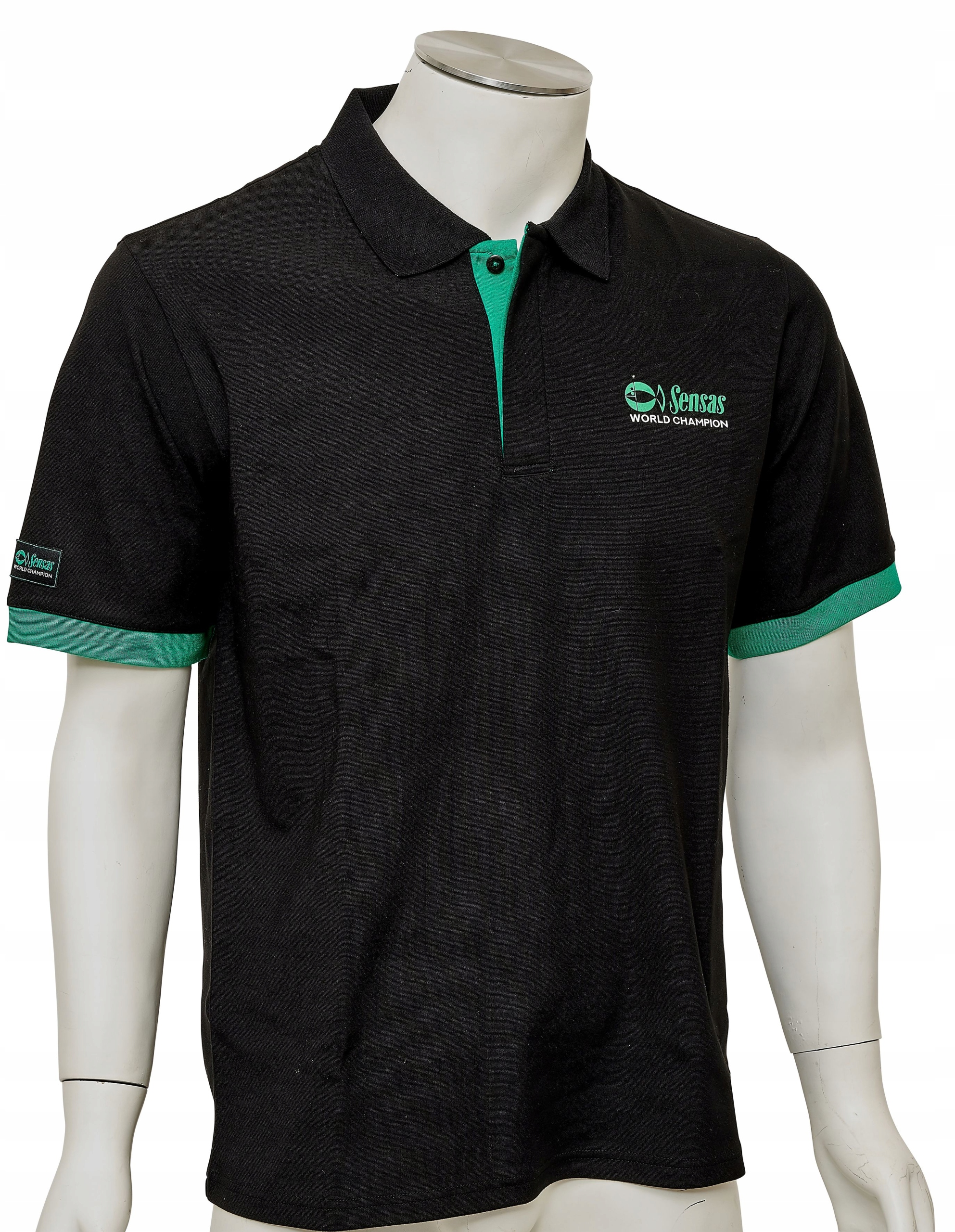 Koszulka Polo Czarna Sensas Respirant r. XL