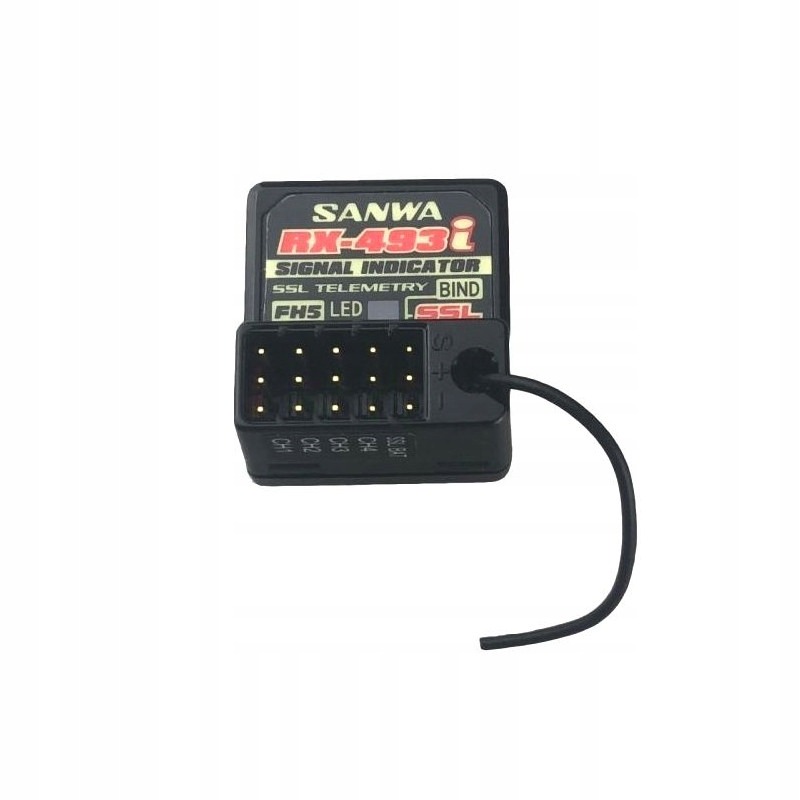 Odbiornik samochodowy Sanwa RX-493i 2,4 GHz FHSS-5