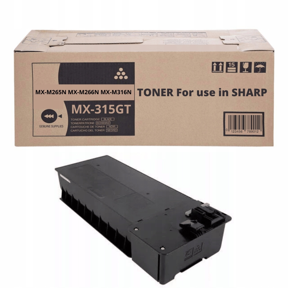 Nowy Toner MX-315GT Black do Sharp MX-M315N MX-M316N MX-M265N