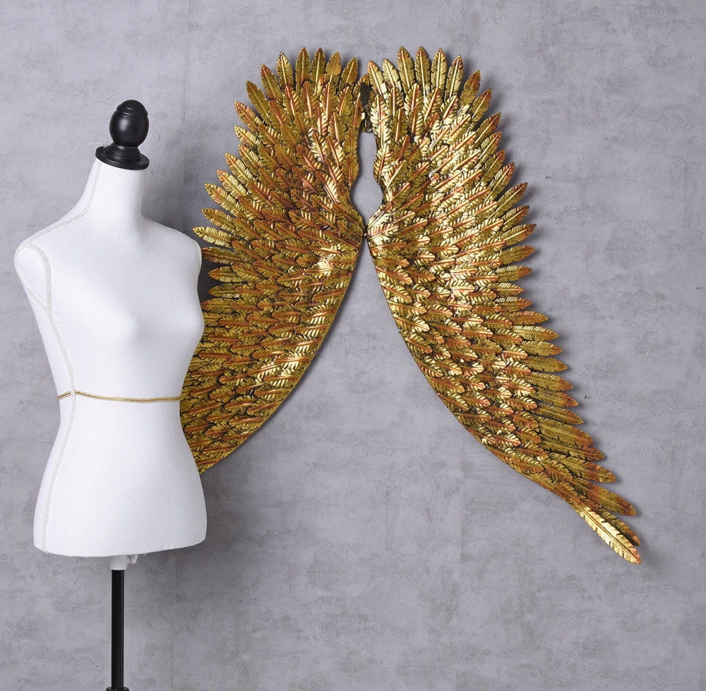 Złote Skrzydła Anioła 3D - Luksusowa Dekoracja Glamour HIT Kod producenta paja172