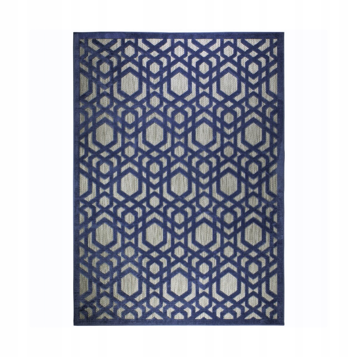 120x170 Kusový koberec Piatto Oro Blue – na ven i na doma