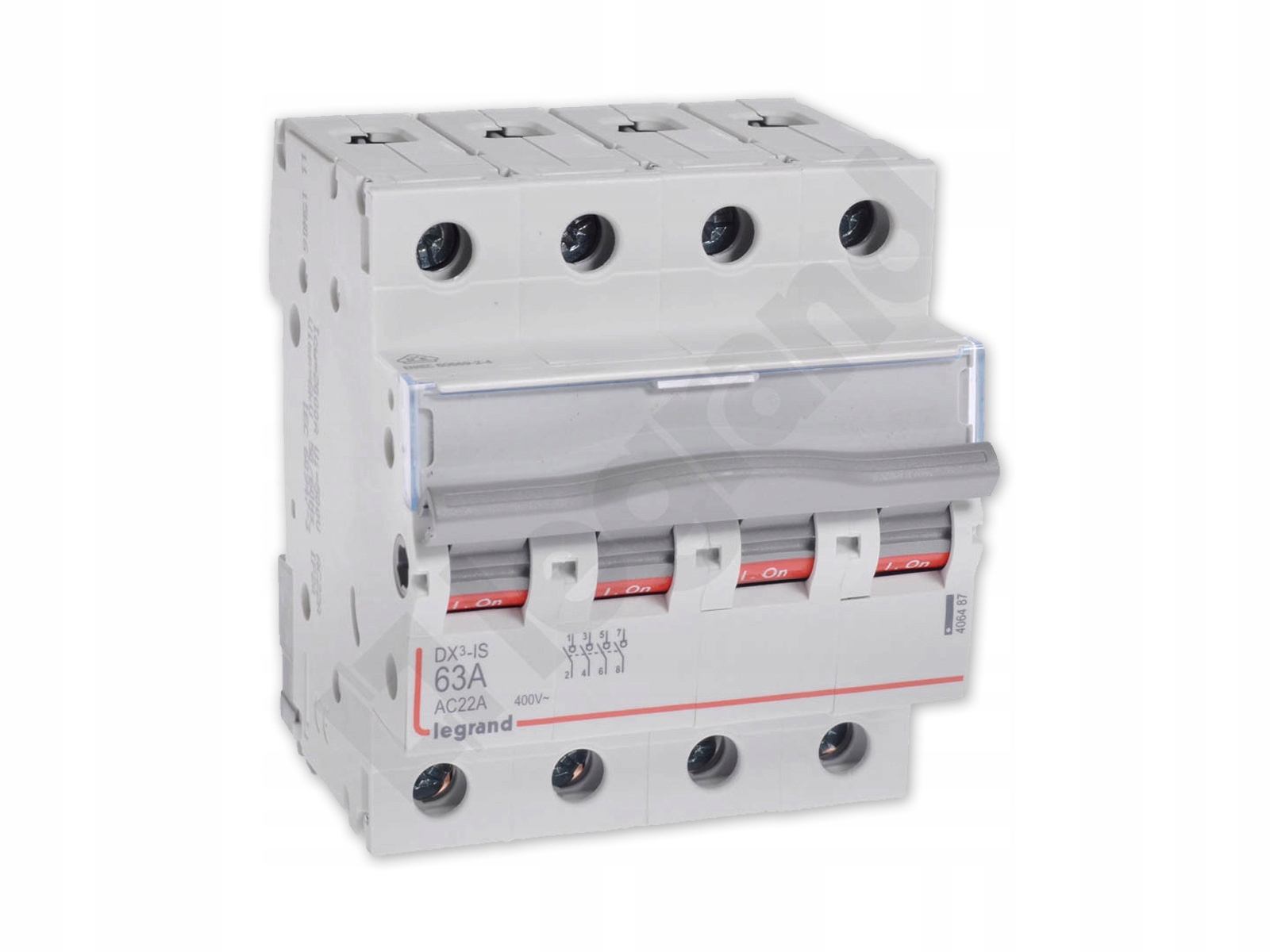 

Legrand Rozłącznik izolacyjny 4P 63A FR304