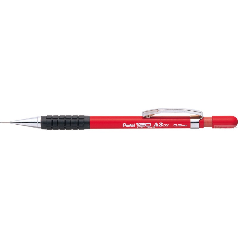 

Ołówek Automatyczny Pentel A313 0.3 MM Czerwony