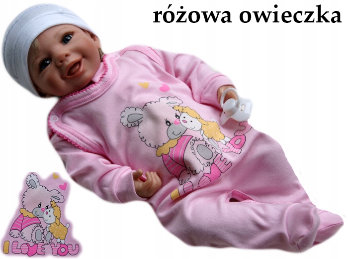 

Śpiochy śpioszki kaftanik 56 rozpinane bawełniane