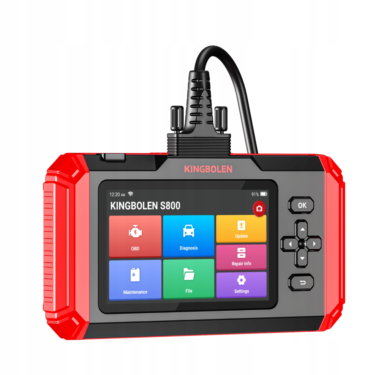 Tester diagnostyczny Kingbolen S800 4 systemy 15 funkcji