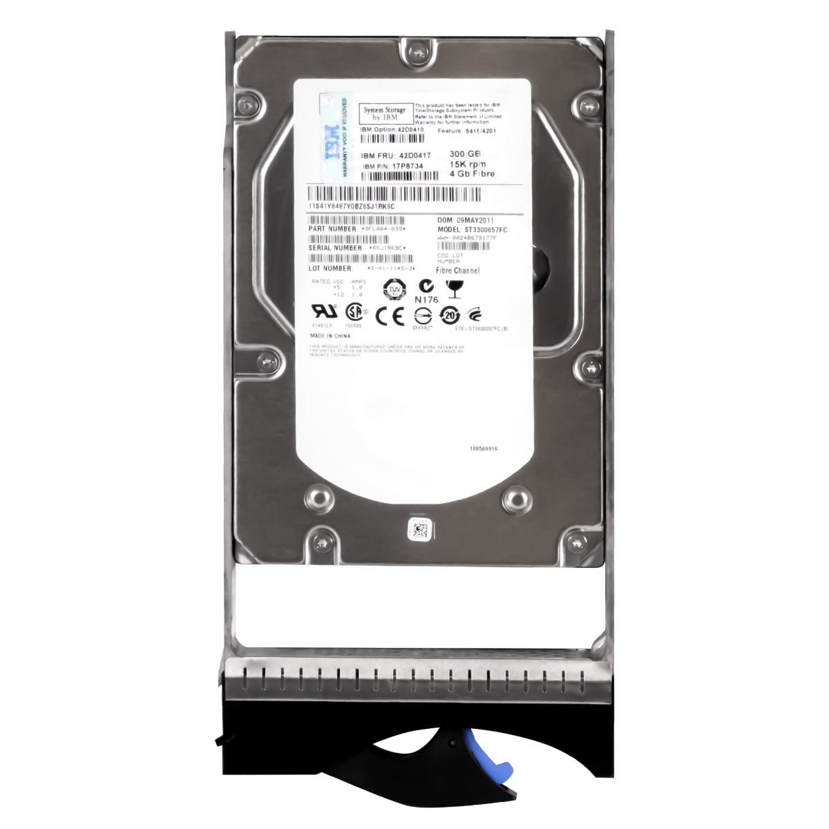 Ibm 42D0417 17P8734 300GB 15K 64MB Fc 3.5'' ST3300657FC