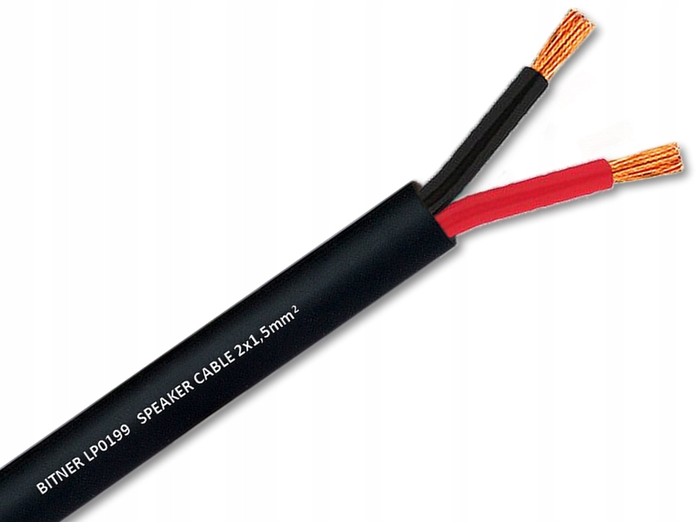 

Bitner LP0199 Kabel Przewód Głośnikowy 2x1,5 Ofc