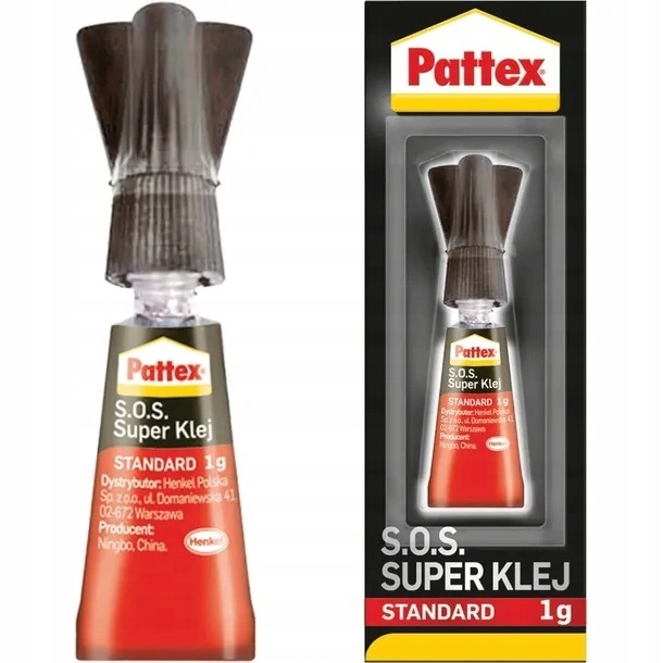 Klej Uniwersalny S.o.s. Klej Standard Mocny Pattex 1G 1 Sztuka