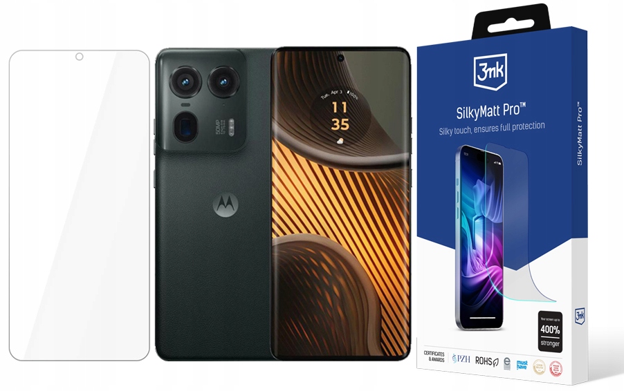 3mk hedvábně matná Pro Fólie pro Motorola Edge 50 Ultra