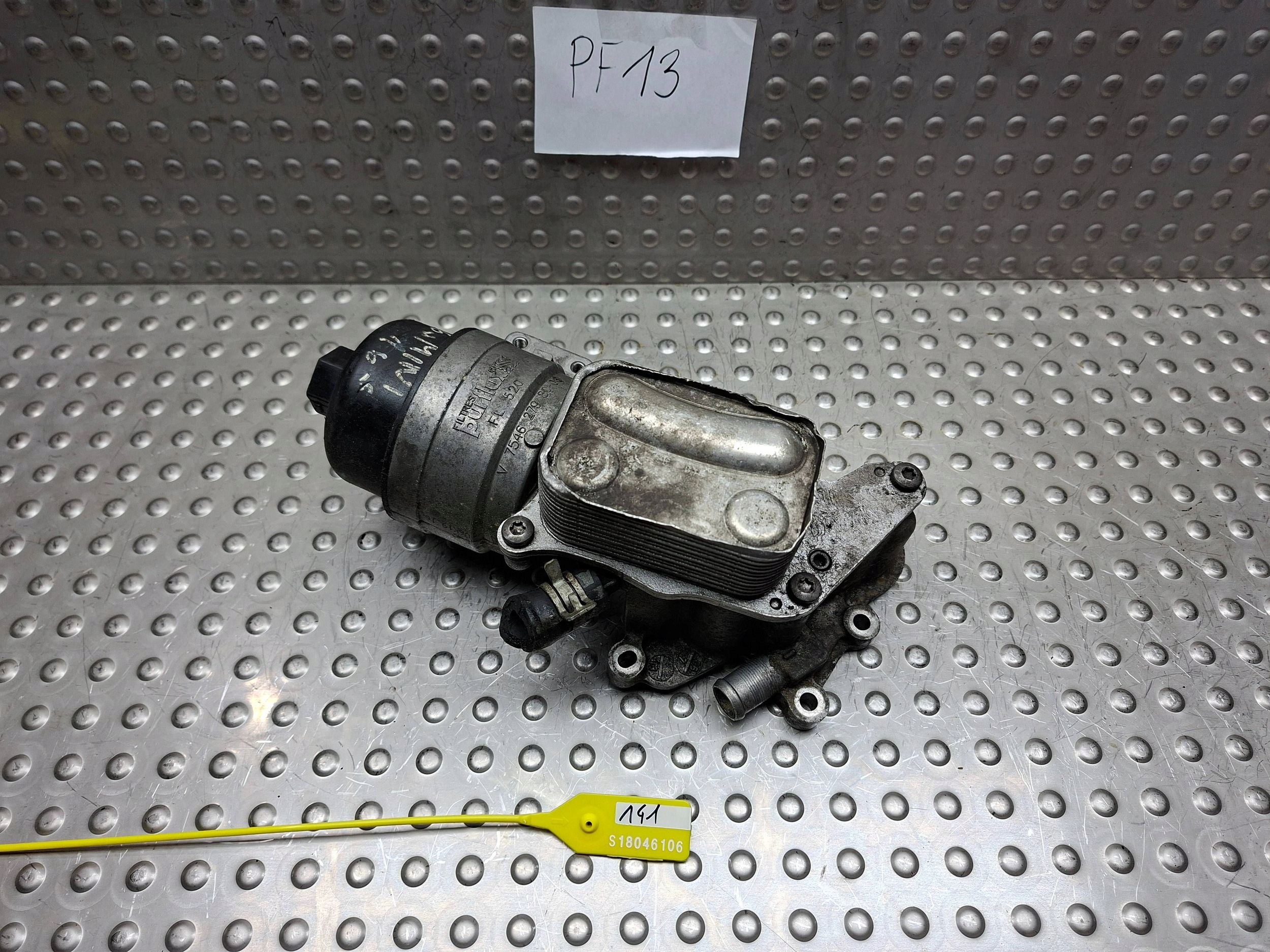 Ölfiltergehäuse MINI COOPER S R56 06- 1.6 T V754627980
