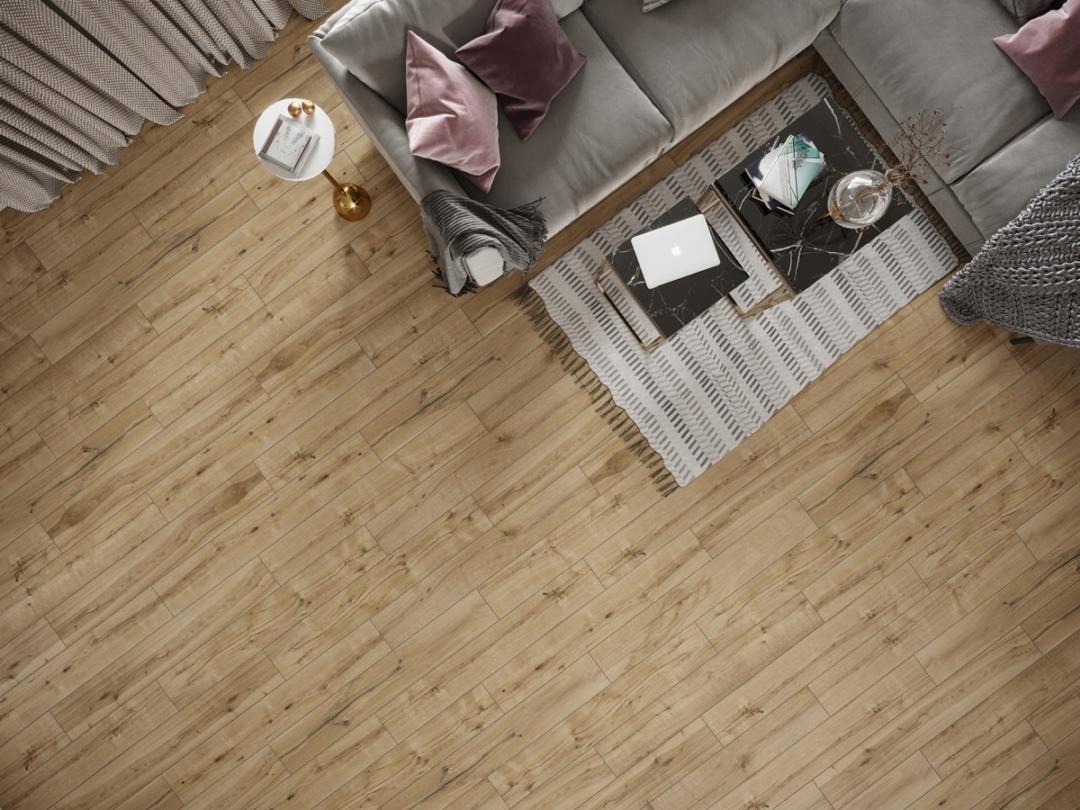 Panele podłogowe DĄB SIERRA RUSTYKALNY CASA 1,97m2 Struktura drewna