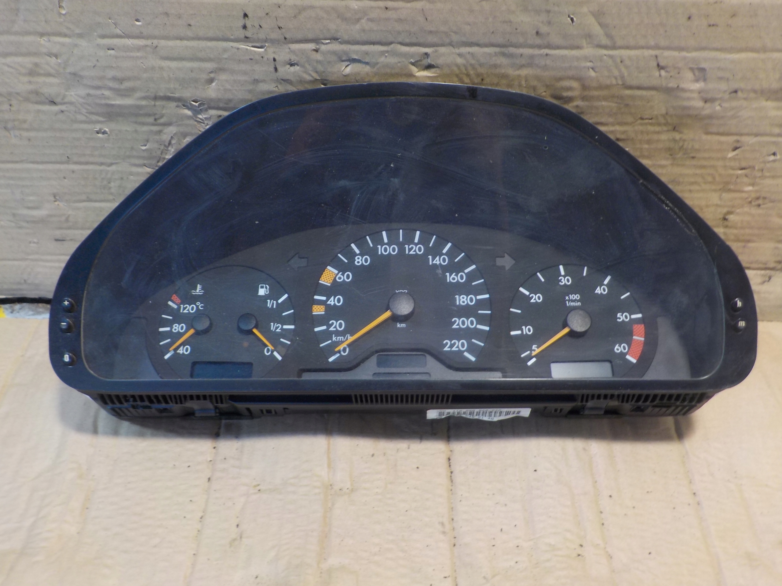 спидометр, часы, MERCEDES W202 87001320