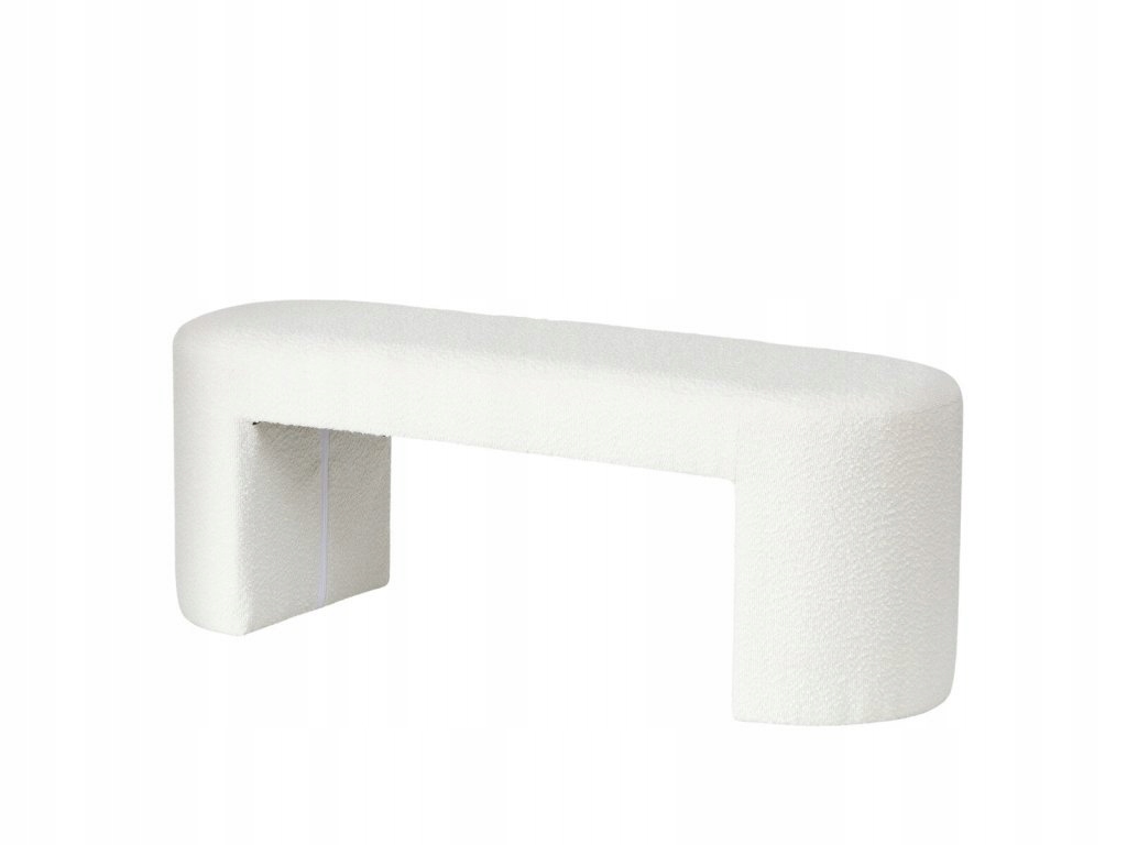 Lavica Solin s plyšovým čalúnením, výška 42 cm
