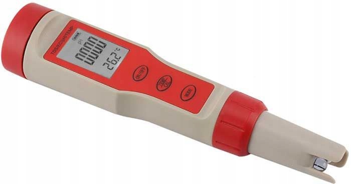 Levně pH, Tds, Ec metr EZ9908 s měřením teploty, vč. kalibračního roztoku