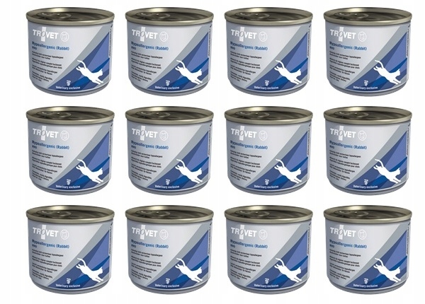 Trovet Cat Rrd Hypoallergenic Králík 12 x 200 g