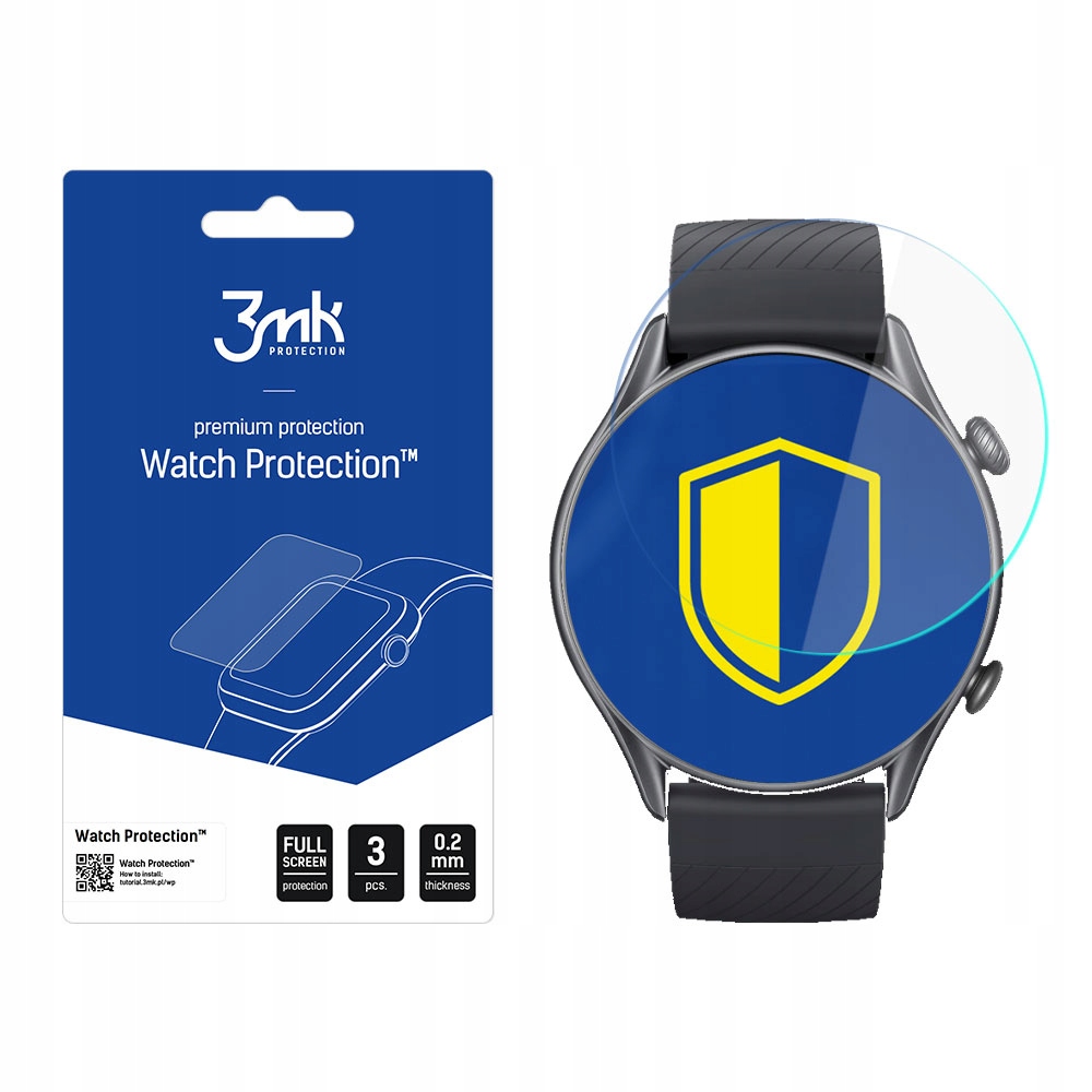 Folia ochronna 3mk Watch Protection™ v. Arc+ na Xiaomi Amazfit Gtr