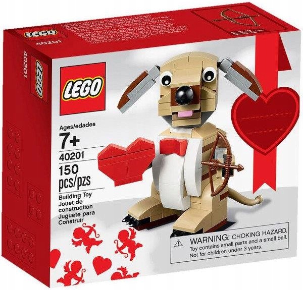 Lego 40201 Walentynkowy piesek