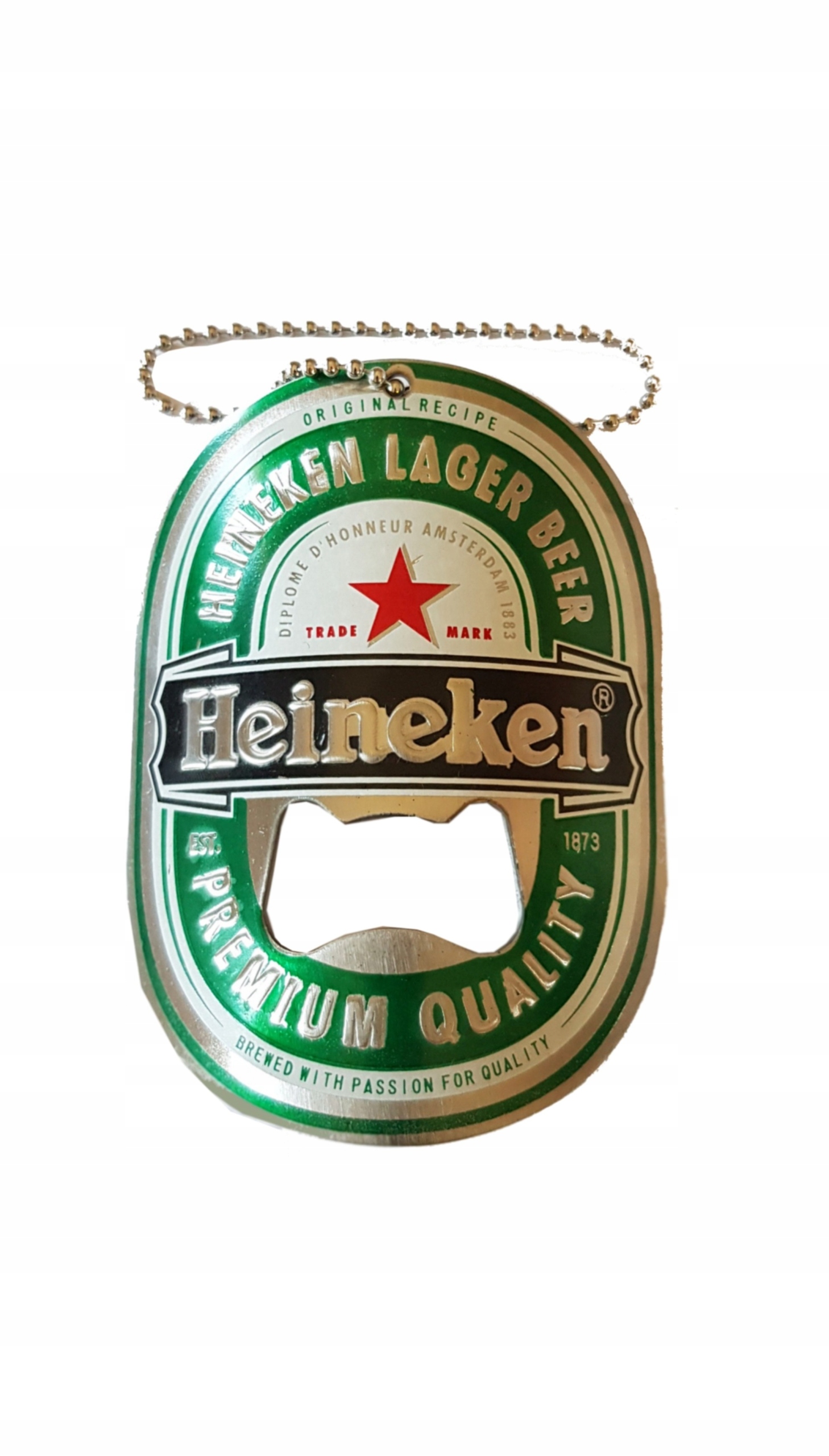 

Otwieracz do butelek, piwa Heineken limited series
