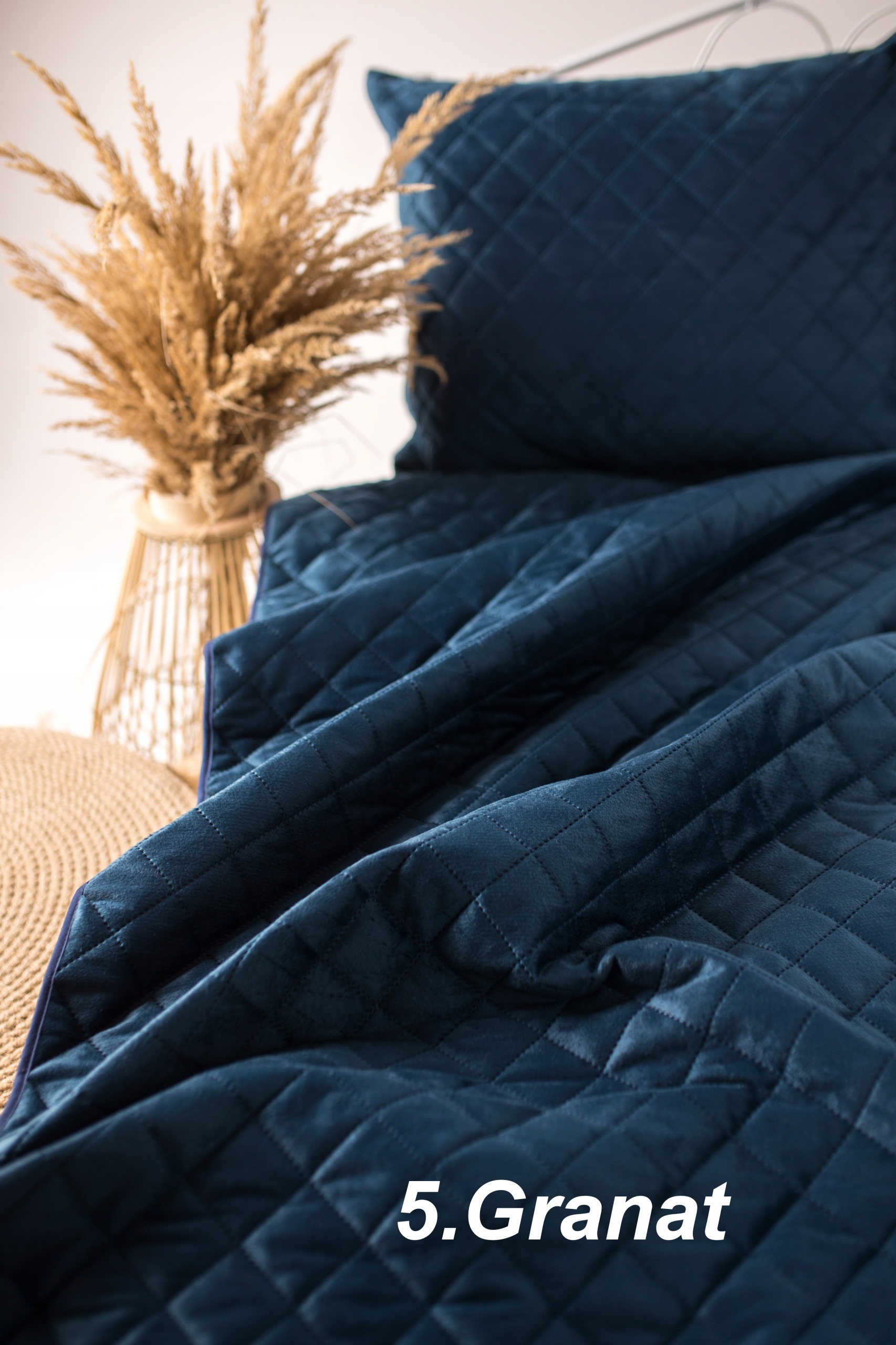 Narzuta Pikowana VELVET WELUR 220X240 Producent PL Szerokość produktu 220 cm