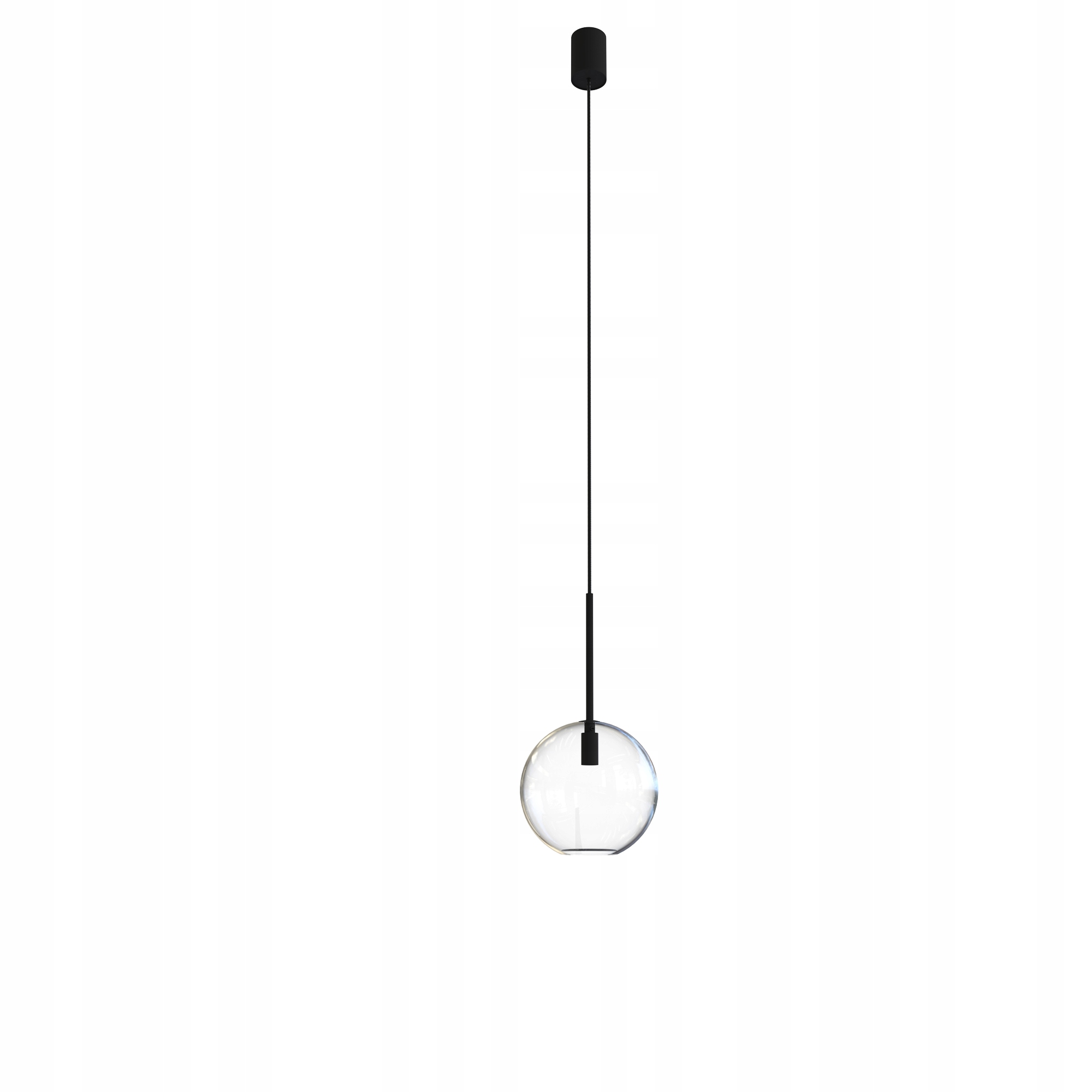 Závěsná lampa Nowodvorski Sphere 1xG9 transparentní 130 cm, moderní