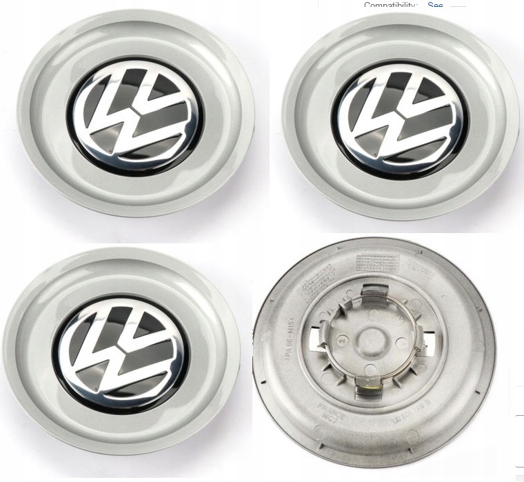 DEKIELKI ZAŚLEPKI FELG PASSAT GOLF 1J0601149B 155m