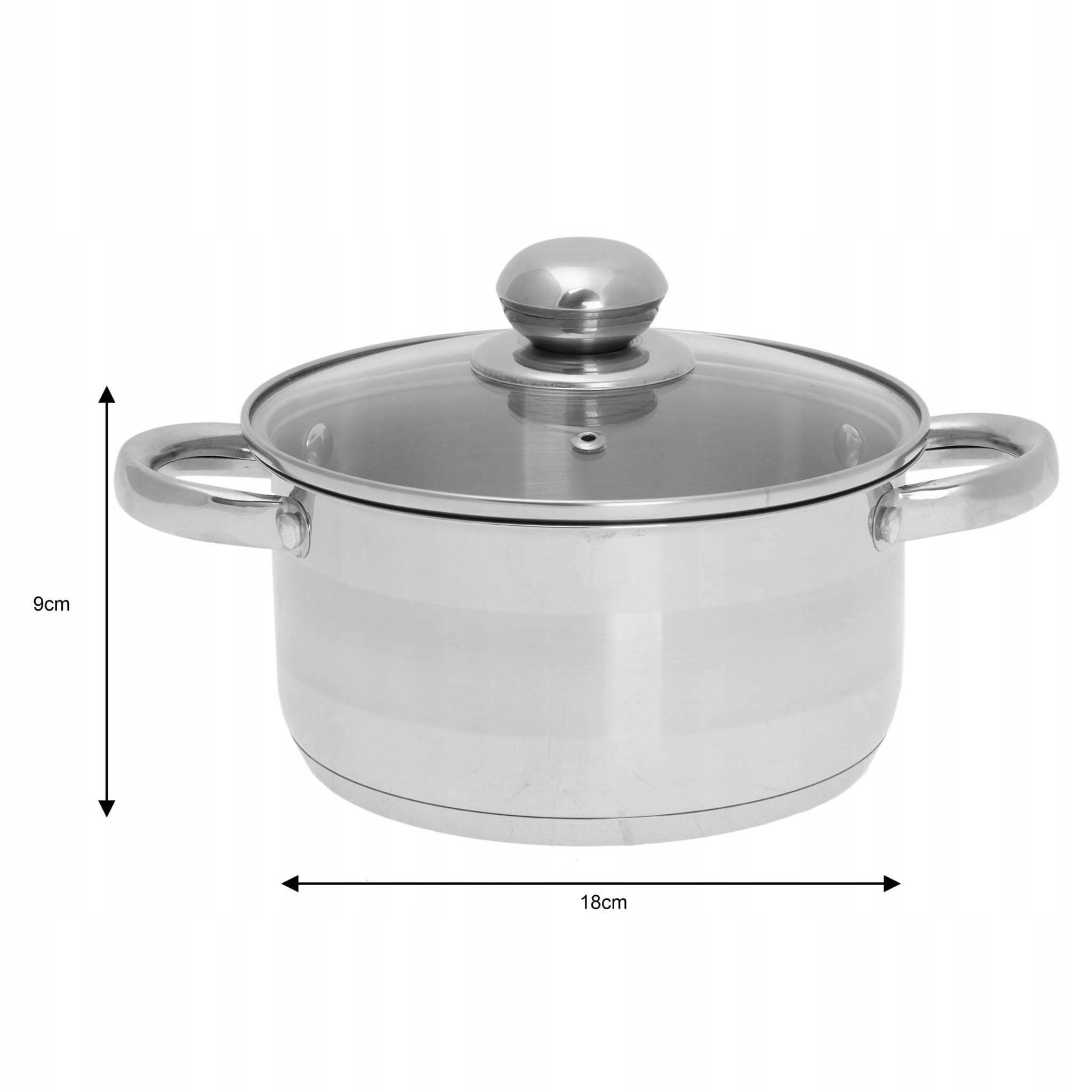 GARNEK 2.0L 18CM KINGHoff KH-4328 Pojemność 2 l