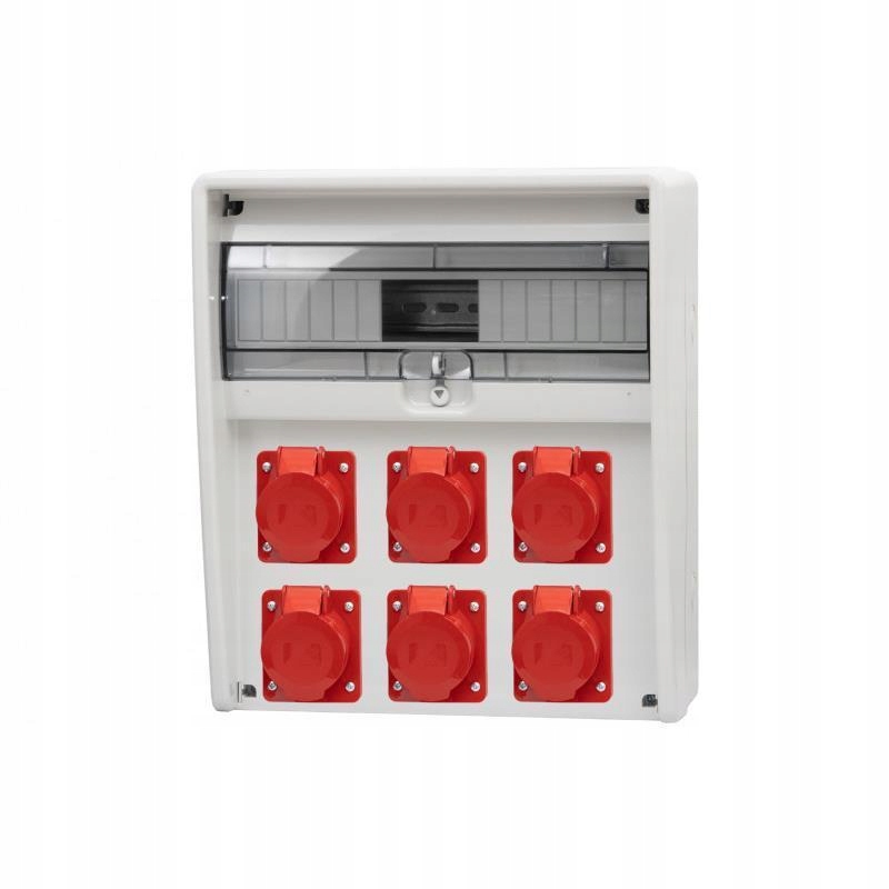 Rozvaděč 17M Ulisse 6x16A/5P IP65