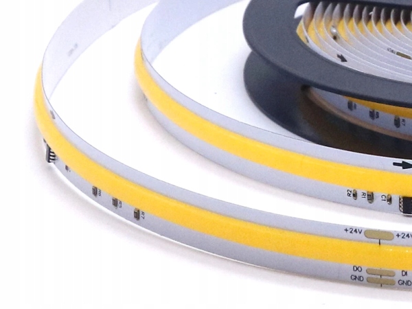 10 m Led pásik Cob digitálny 4000K 11W 24V neutrálny Spi WS2811 420 LED/m Digi