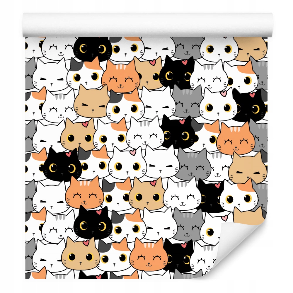 Tapeta pro děti Malé barevné koťátka/1540782302