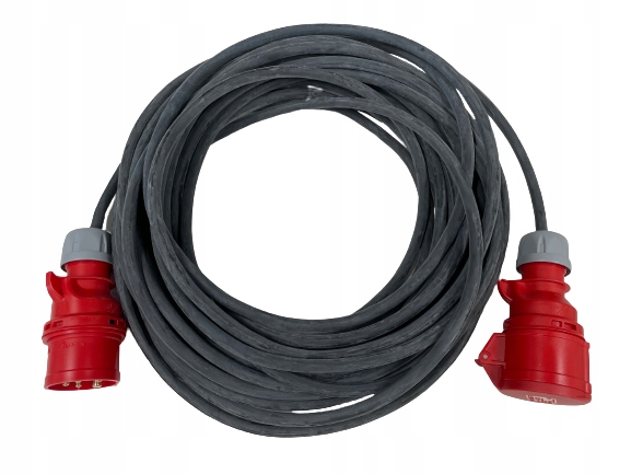 Przewód przedłużacz 3 fazowy 16 A 400V - 40m