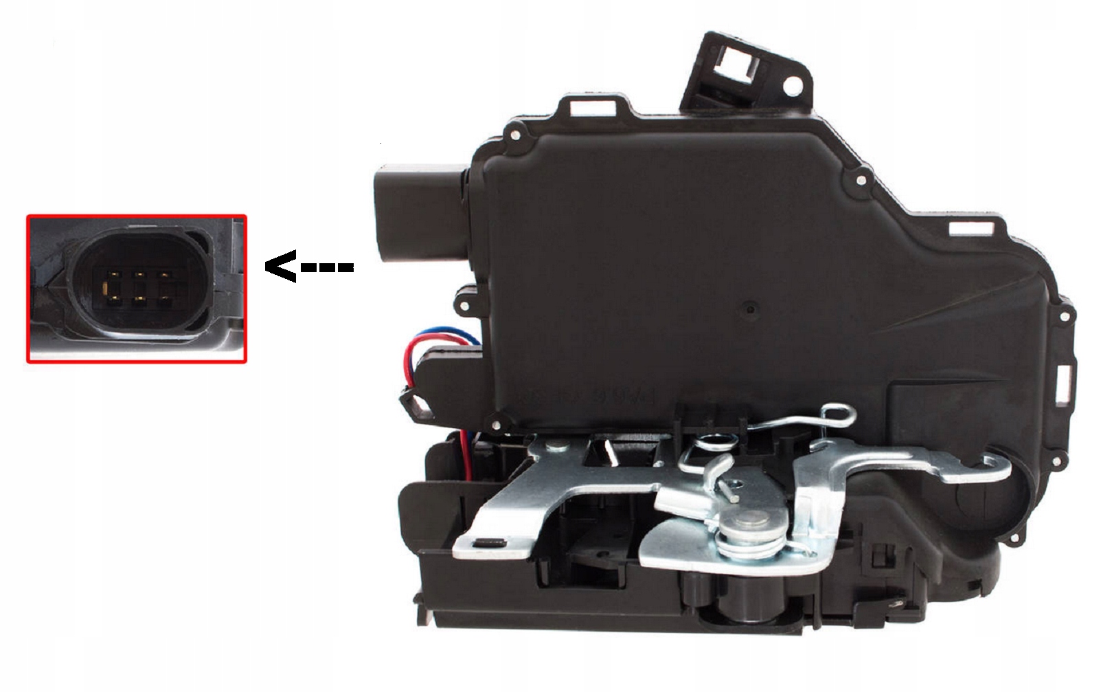 3B4839015A, L3BD839015, - ЗАМОК ДВЕРІ ЗАДНІЙ ЛІВИЙ SEAT LEON (1M1) (1999-2005)
