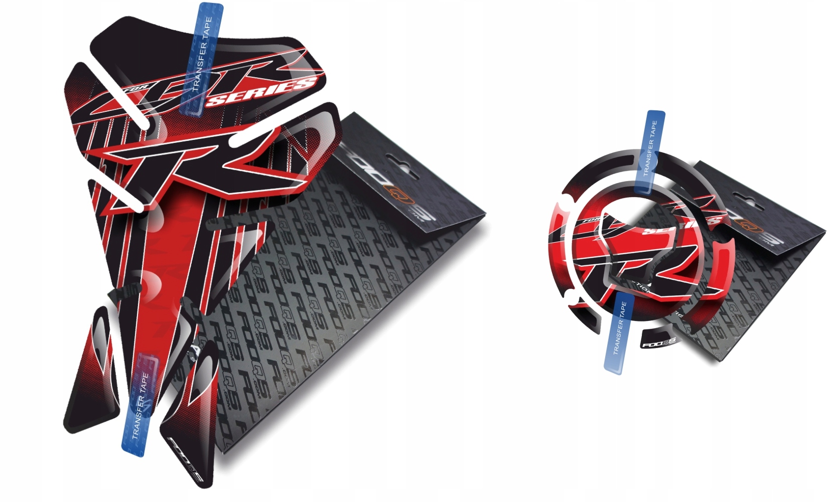 Tank-pad Cap-pad V1 Fooqs pro Honda Cbr 600 1000 Rr Nový Model Červený