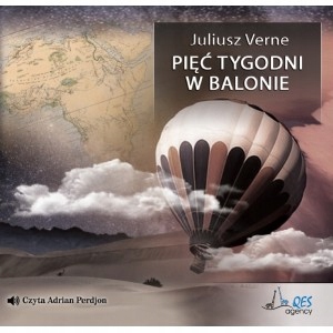 CD MP3 PIĘĆ TYGODNI W BALONIE - JULIUSZ VERNE