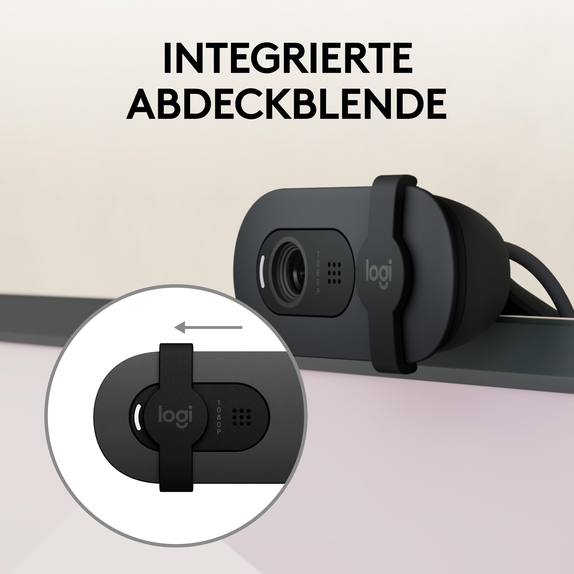 LOGITECH Brio 100 Kamera Full HD Do Spotkań i Streamingu USB-A — miniatura 4