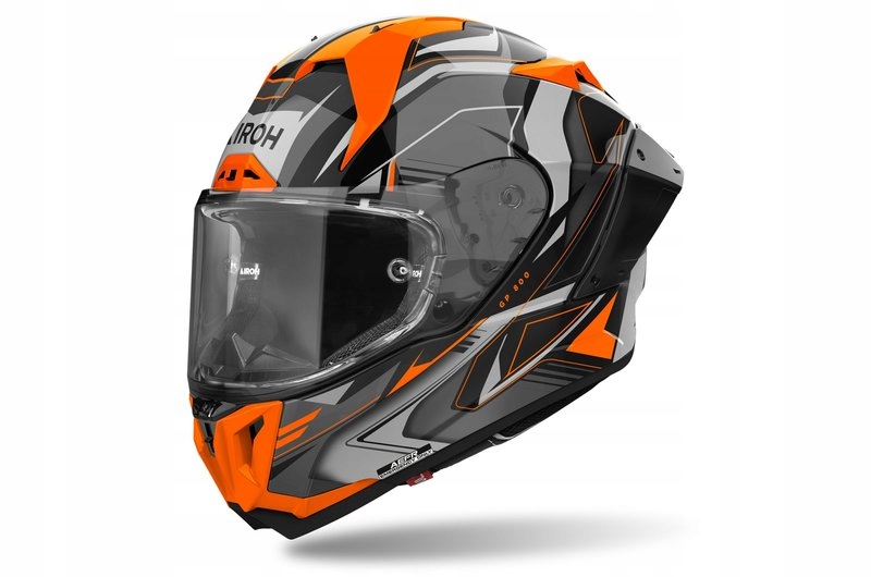Integrálna Motocyklová Prilba Airoh Gp 800 Must Orange Gloss Black XL