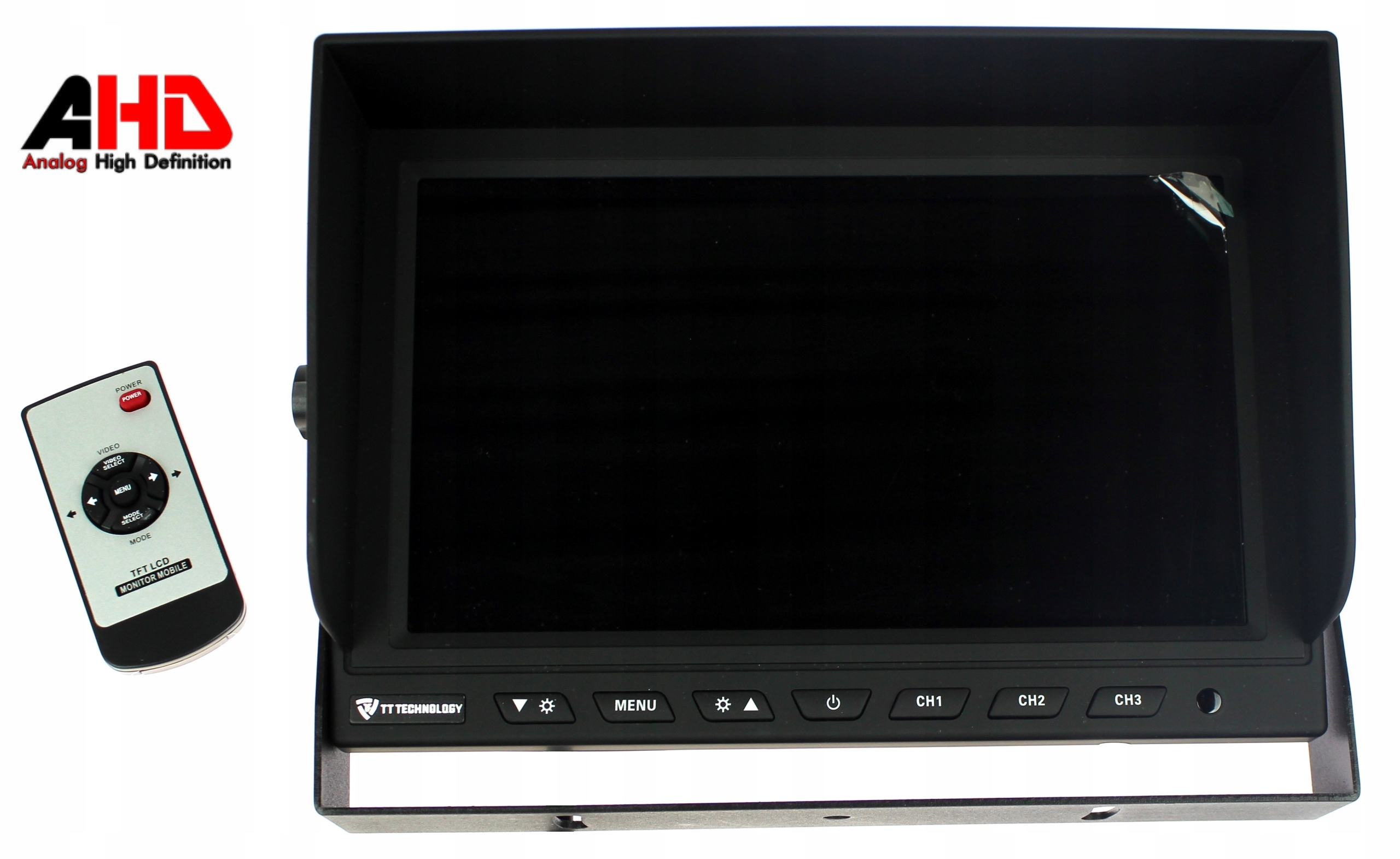 9'' Monitor S Možností Připojení 3 Ahd Kamer