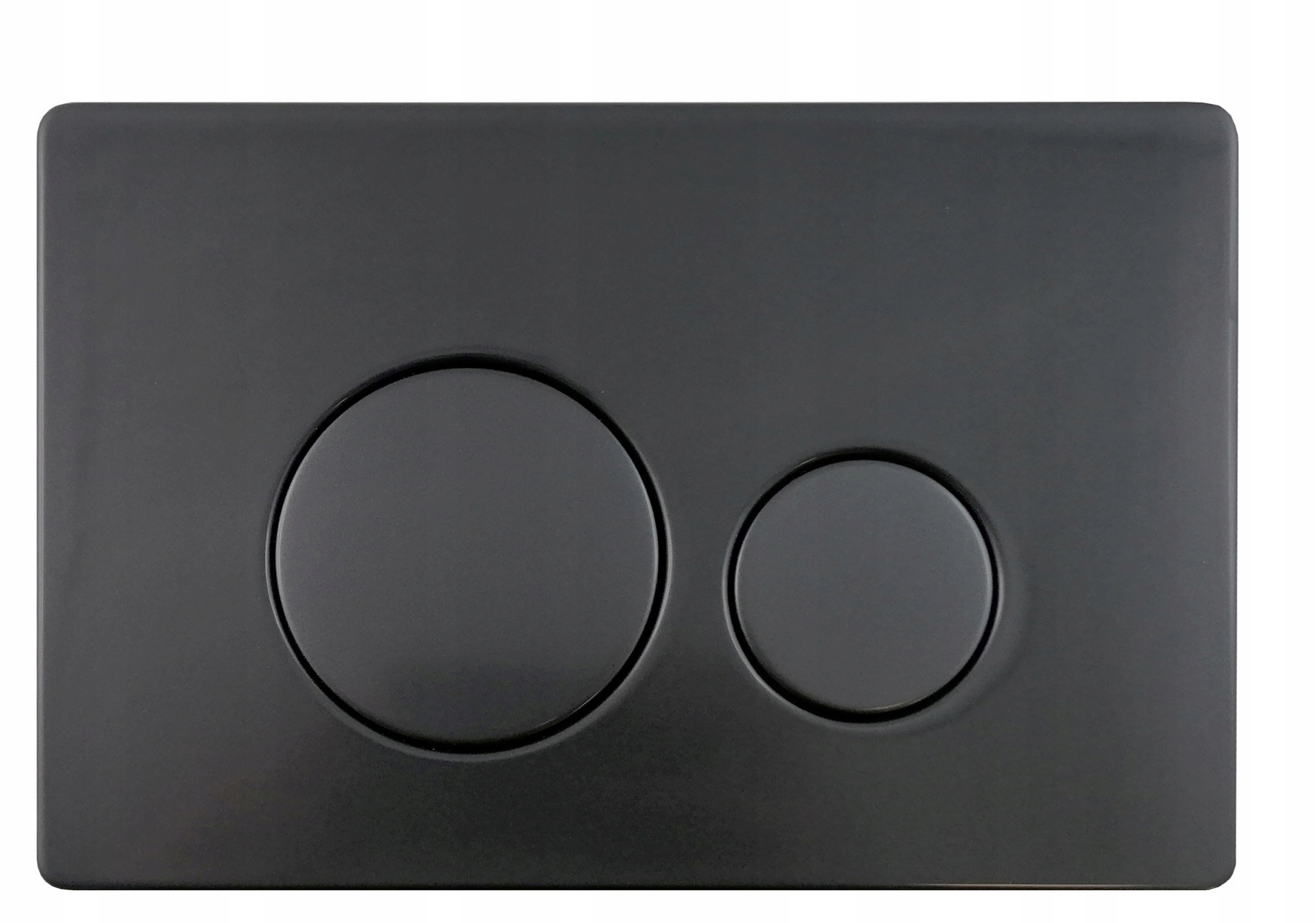 Tlačidlo na splachovanie Wc z ocele gun metal pre Wc rošt Werit JomoTech