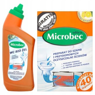

Bros Microbec 1kg Wc Bio żel 500ml