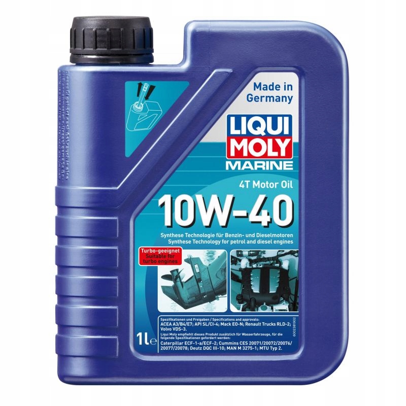 

Liqui Moly Olej silnik LM25012 4T Motor Oil 10W40