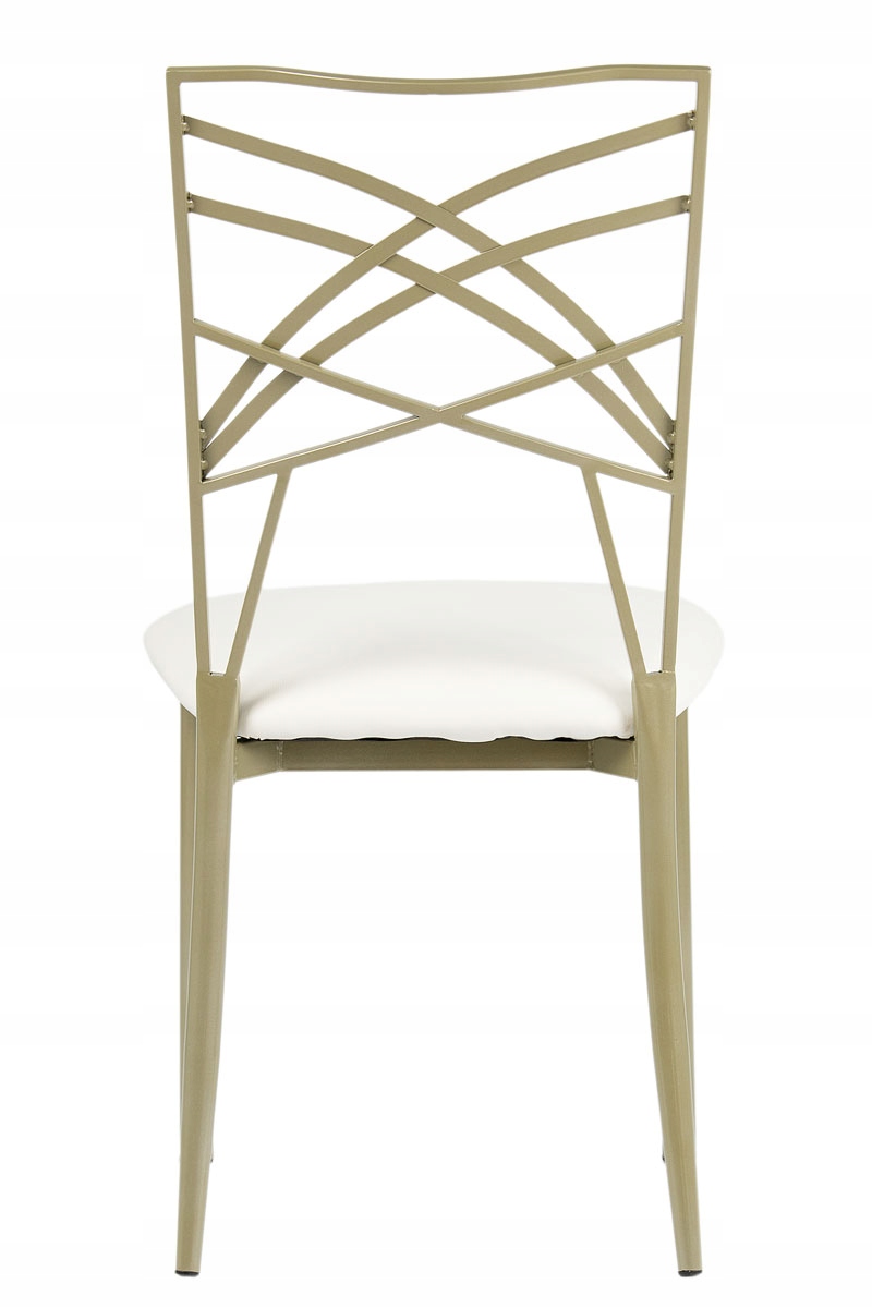 KRZESŁO BANKIETOWE WESELNE ŚLUBNE METALOWE CHIAVARI CHAMELEON SZAMPAŃSKIE Stan opakowania oryginalne