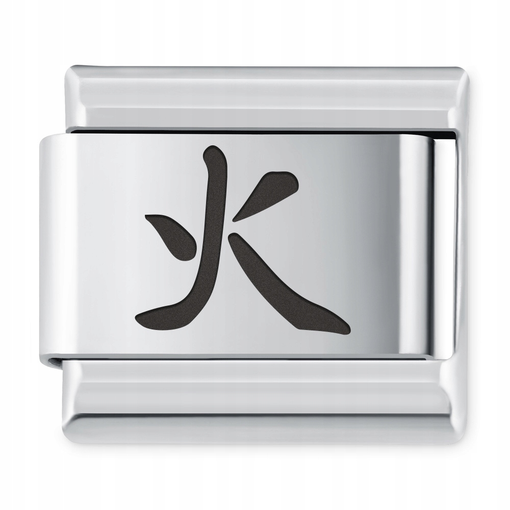 

Italian Charms Symbole Chińskie Ogień Grawer