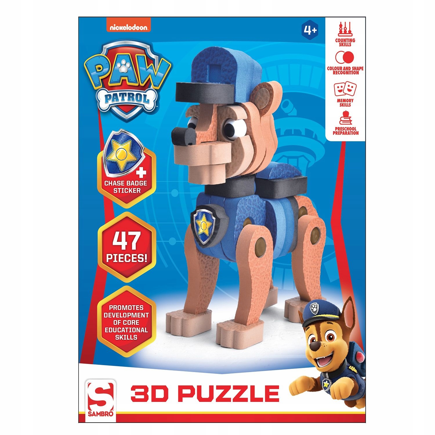 

Psi Patrol Puzzle 3D Chase