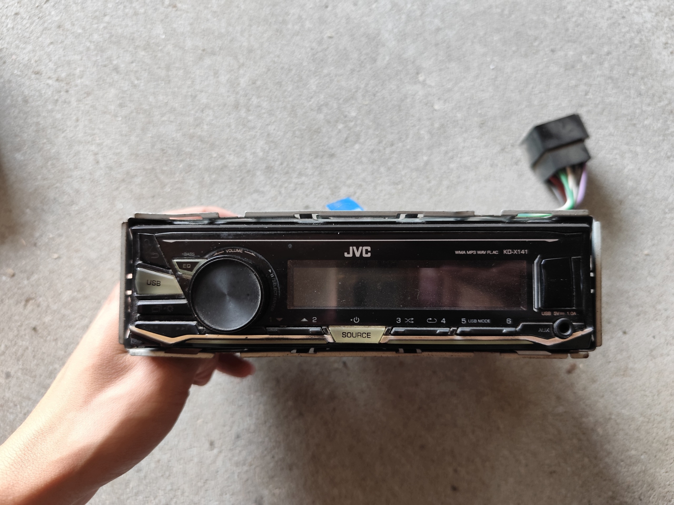 Radio Radio JCV KD-X141