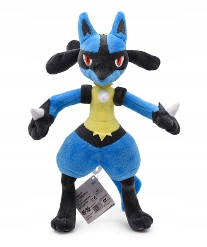 

32CM Pluszak Pokemon Go Pikachu Lucario Walka