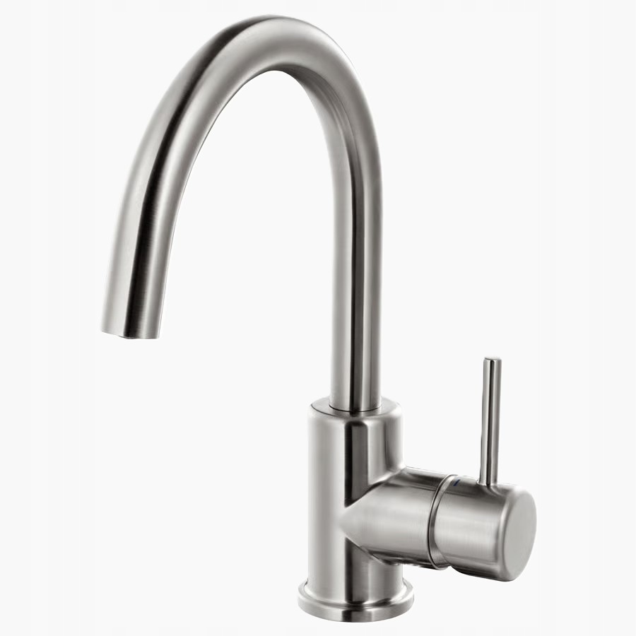 Glypen kuchyňská baterie, imitace nerezové oceli