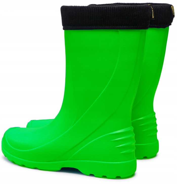 Kalosze Damskie Stylowe Polskie Modne CIEPŁE Buty Materiał wkładki tworzywo sztuczne