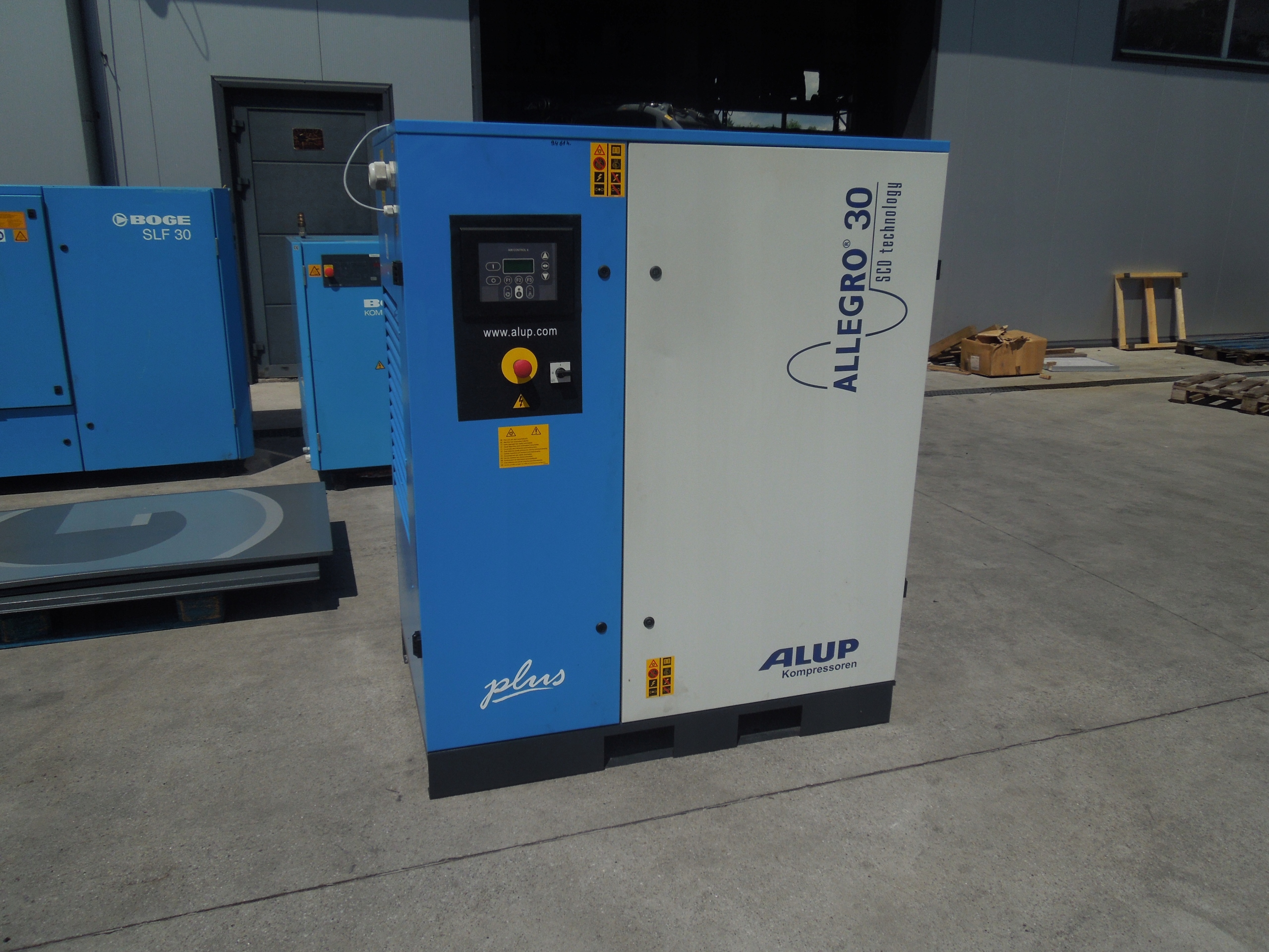 KOMPRESOR ŚRUBOWY ALUP ALLEGRO 30 30Kw FALOWNIK