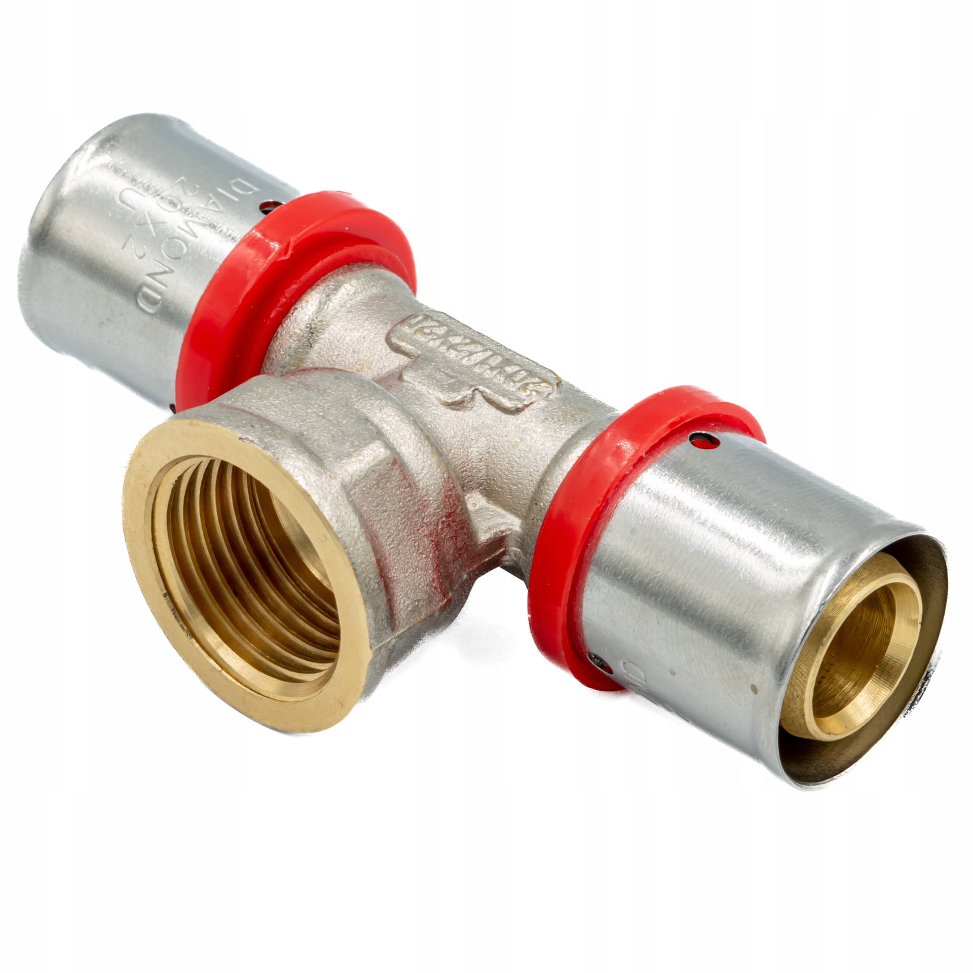 

Zaprasowywany Zapras Trójnik 16 x 1/2 x 16 Gw Pex