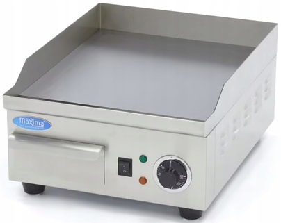 Grilovací deska hladká 36 cm Maxima 09365159